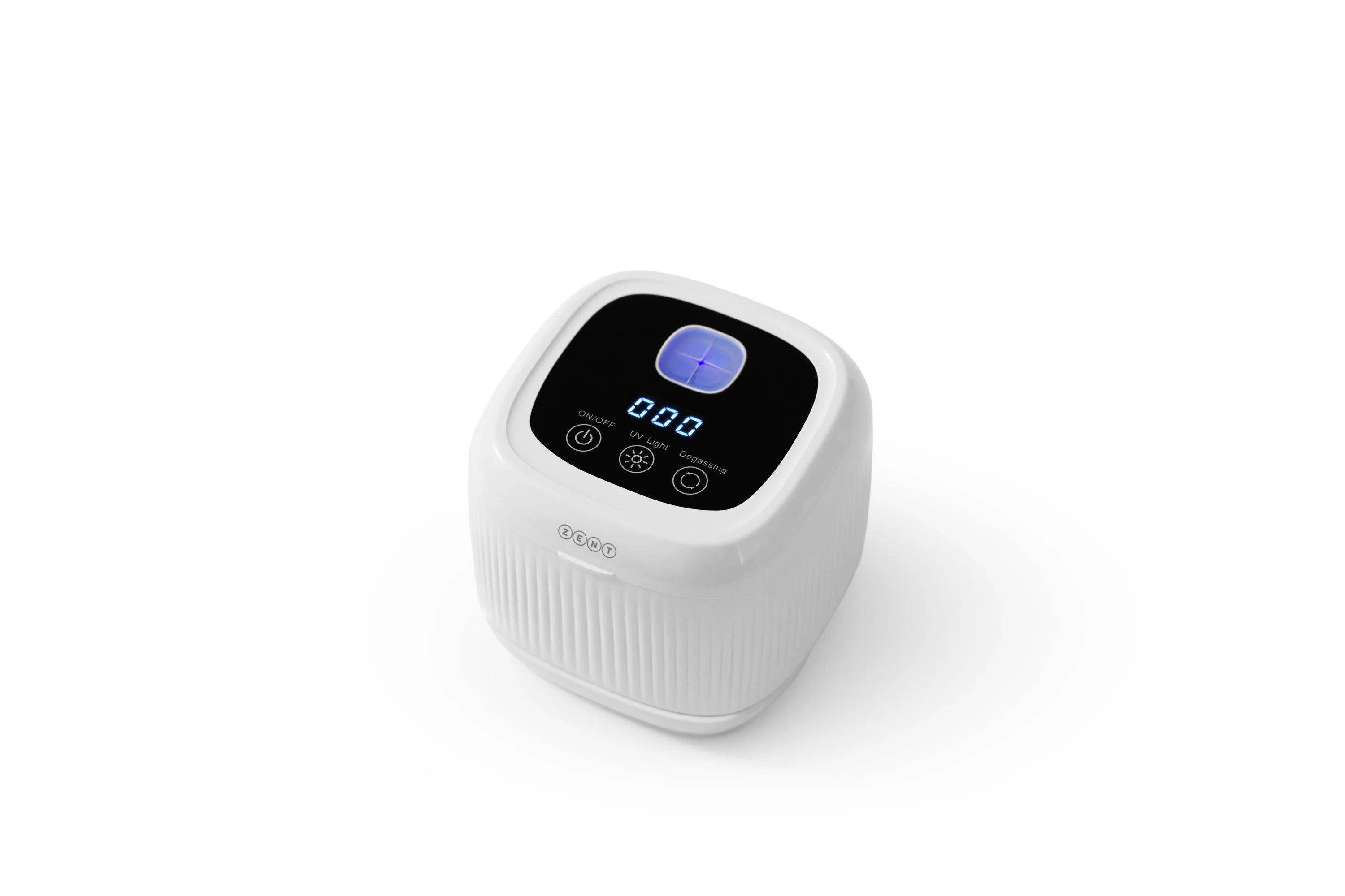 ZENT Ultrasonic Cleaner Plus podczas pracy z funkcją UV-C