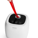 Szczoteczka do zębów umieszczona w pokrywie ZENT Ultrasonic Cleaner Plus