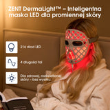 ZENT® DermaLight™ – Intelligente LED-Maske für 4-in-1-Fototherapie