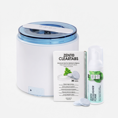 Ultraschallreiniger für Prothesen und Zahnspangen ZENT SoniQWave